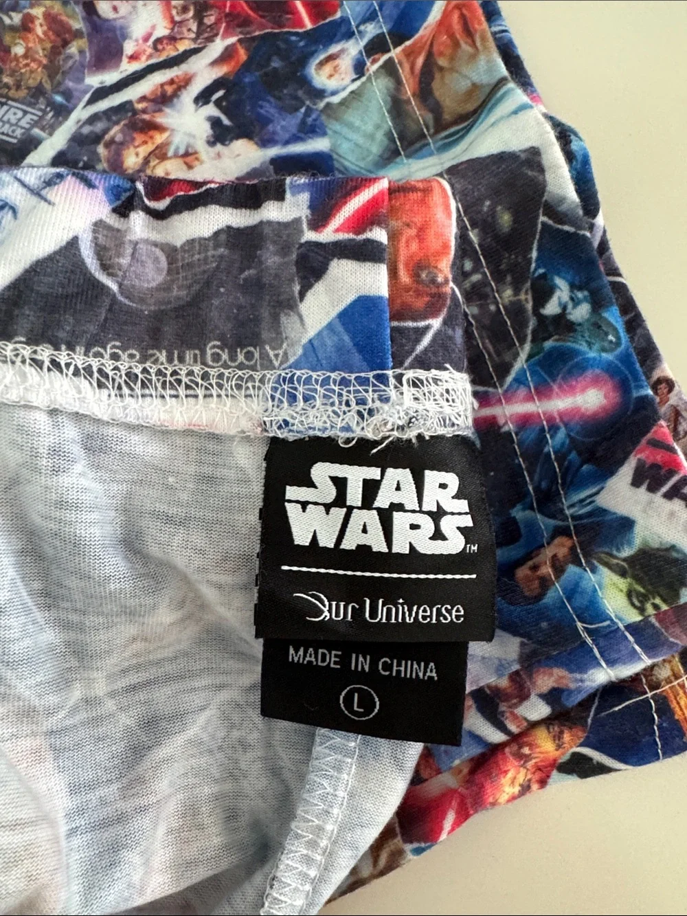 Star Wars multi color joggers for adults